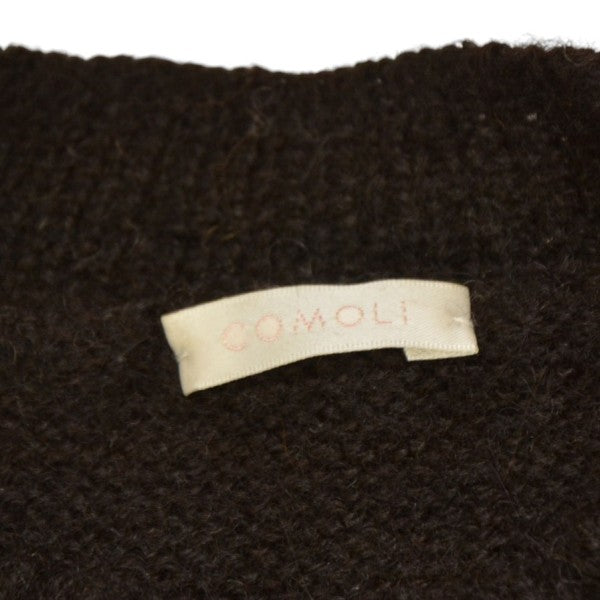 COMOLI 2021AW アルパカクルーネックニット セーター U03-06001 古着・中古-6枚目のアイテム画像