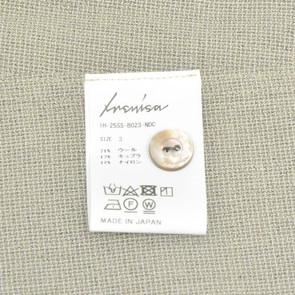 2025SS　MIDDLE LENGTH SHIRT　ミドルレングスシャツ　IH-25SS-B023-NDC