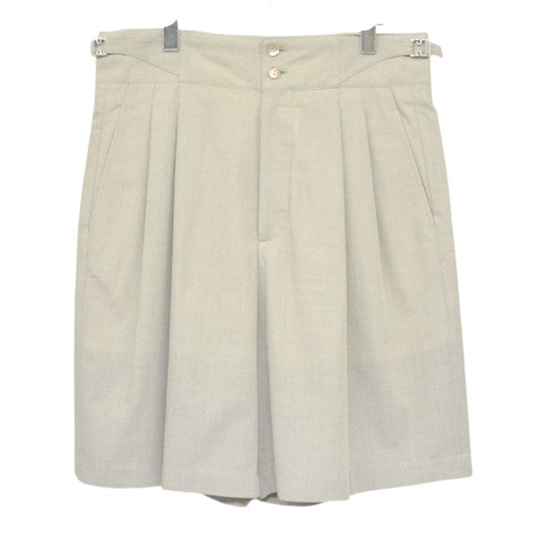 2025SS　TWO TUCKS WIDE SHORTS　ツータックワイドショーツ　IH-25SS-P031-NDC