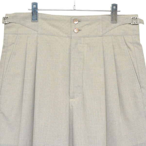 2025SS　TWO TUCKS WIDE SHORTS　ツータックワイドショーツ　IH-25SS-P031-NDC