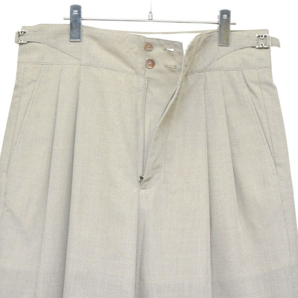 2025SS　TWO TUCKS WIDE SHORTS　ツータックワイドショーツ　IH-25SS-P031-NDC
