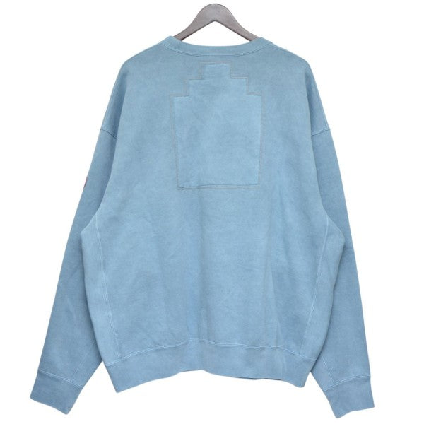 CEのスウェットです C．E(シーイー) 2025SS Overdye Flare Crew Neck オーバーダイクルー