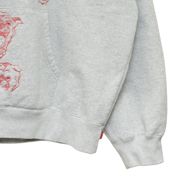 Supreme 2025SS Pitbulls Embroidered Hooded Sweatshirt ピットブル刺繍プルオーバーパーカー スウェット 古着・中古-5枚目のアイテム画像