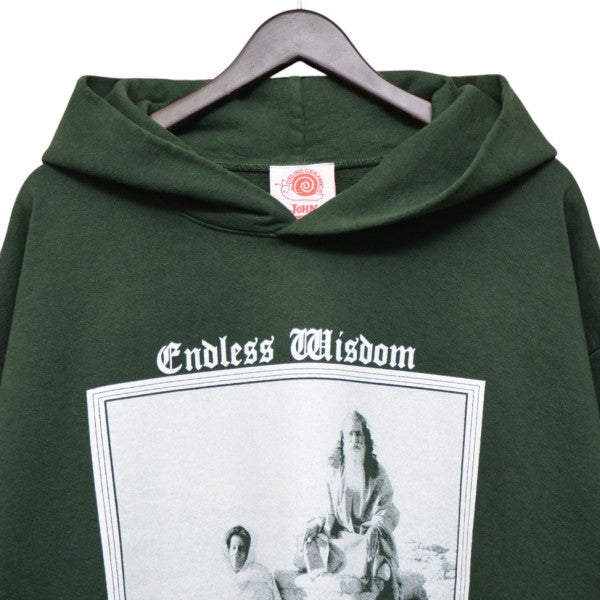 Endless Wisdom Hoodie　プリントプルオーバーパーカー　スウェット