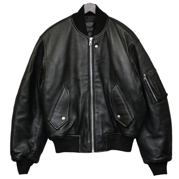 stussy(ステューシー) 2025AW LEATHER BUILT BOMBER フライトレザー