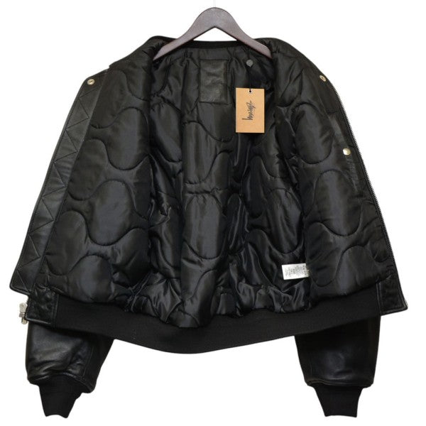 stussy(ステューシー) 2025AW LEATHER BUILT BOMBER フライトレザー