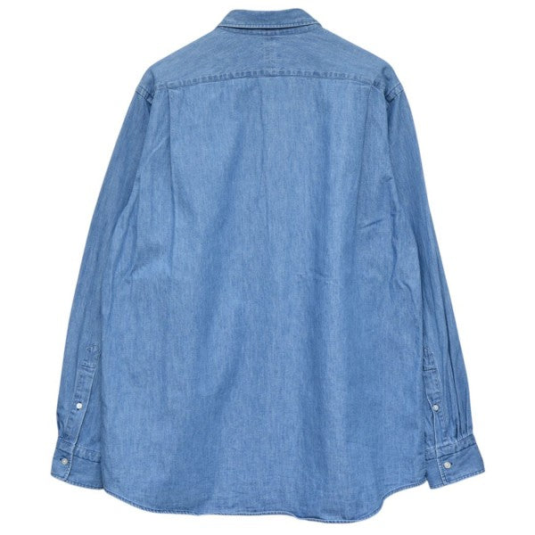 A．PRESSE 2023AW Washed Denim Shirt ウォッシュドデニムシャツ 23AAP-02-08H 古着・中古-2枚目のアイテム画像