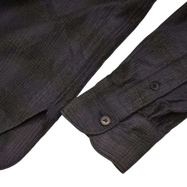 COMOLI 2021AW ウールシルク ワークシャツ チェックシャツ U03-02010 古着・中古-5枚目のアイテム画像