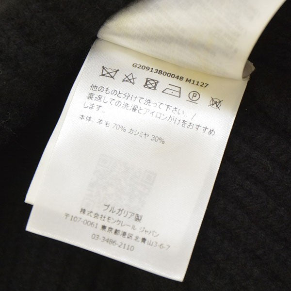MONCLER BERRETTO カシミヤ混ニットキャップ G20913B00048 M1127 古着・中古-6枚目のアイテム画像
