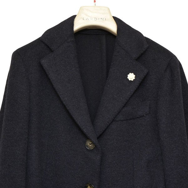 LARDINI(ラルディーニ) アルパカ混チェスターコート ネイビー サイズ