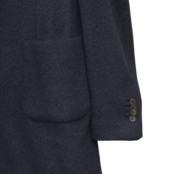 LARDINI アルパカ混チェスターコート 古着・中古-4枚目のアイテム画像