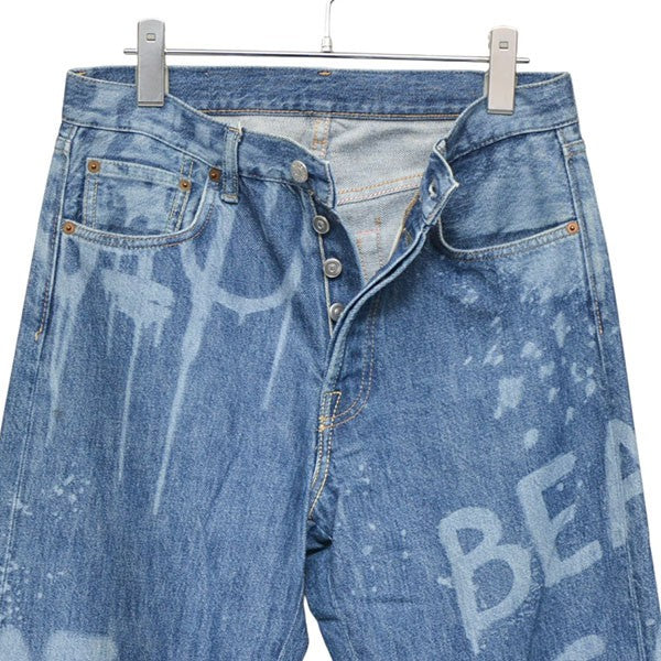 ACNE STUDIOS ブリーチグラフィックデニムパンツ FN-MN-5PKT000120 古着・中古-3枚目のアイテム画像