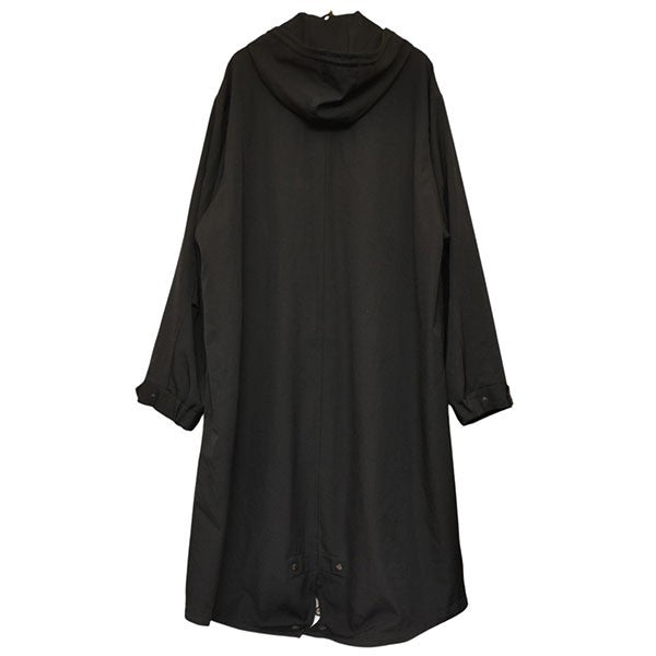 GROUND Y 2025AW W GABARDINE HOODED MODS COAT ギャバジンモッズコート GL-C03-100-1-01 古着・中古-2枚目のアイテム画像