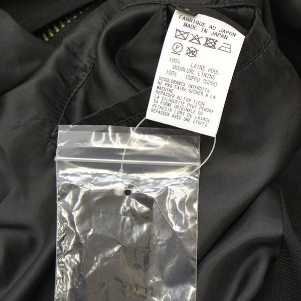 GROUND Y 2025AW W GABARDINE HOODED MODS COAT ギャバジンモッズコート GL-C03-100-1-01 古着・中古-8枚目のアイテム画像