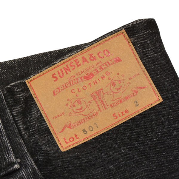 SUNSEA 2024SS Altanating Bk Denim デニムパンツ 22S58 古着・中古-7枚目のアイテム画像