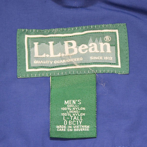L．L．Bean ナイロンマウンテンジャケット ブルゾン 古着・中古-6枚目のアイテム画像
