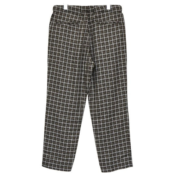 saby 2020SS EASY TROUSER イージーチェックパンツ 20SS04-1-803 古着・中古-2枚目のアイテム画像