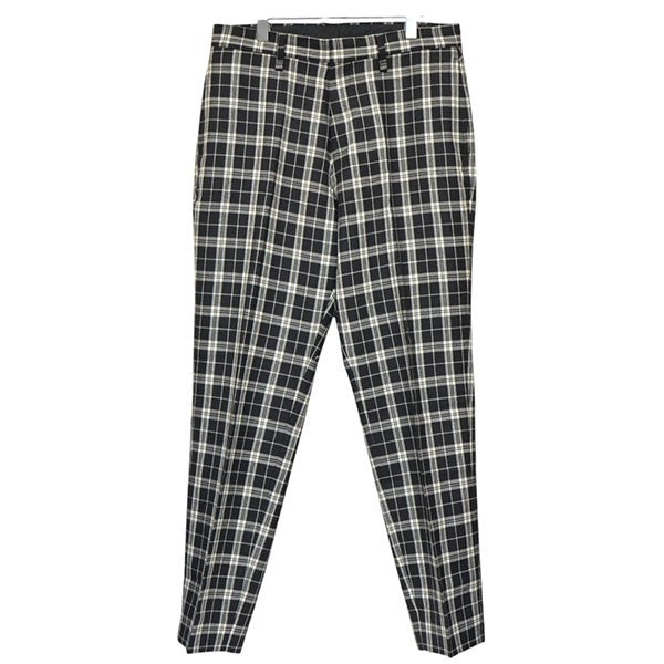 BEDWIN ＆THE HEARTBREAKERS 10L WOOL FLANNEL PANTS THUNDERS ウールチェックパンツ 古着・中古-1枚目のアイテム画像