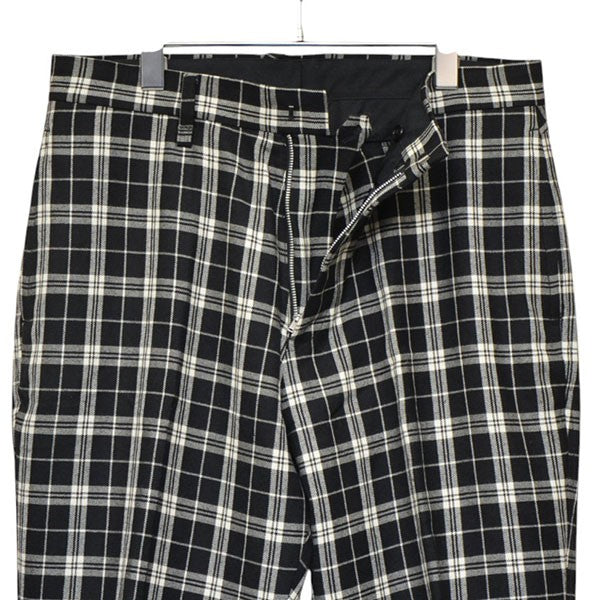 BEDWIN ＆THE HEARTBREAKERS 10L WOOL FLANNEL PANTS THUNDERS ウールチェックパンツ 古着・中古-4枚目のアイテム画像
