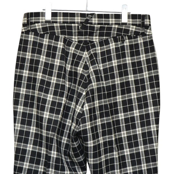BEDWIN ＆THE HEARTBREAKERS 10L WOOL FLANNEL PANTS THUNDERS ウールチェックパンツ 古着・中古-5枚目のアイテム画像