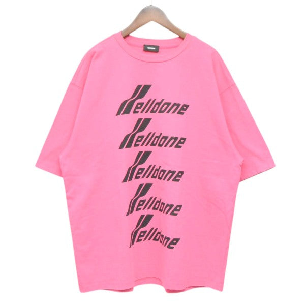 WE11DONE 2020AW フロントロゴプリントオーバーサイズＴシャツ 52-11-04-11001 古着・中古-1枚目のアイテム画像