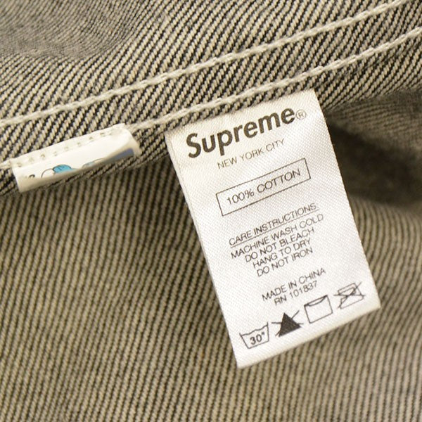 Supreme 2020AW Smurfs Denim Trucker Jacket デニムジャケット Gジャン ジージャン 古着・中古-7枚目のアイテム画像