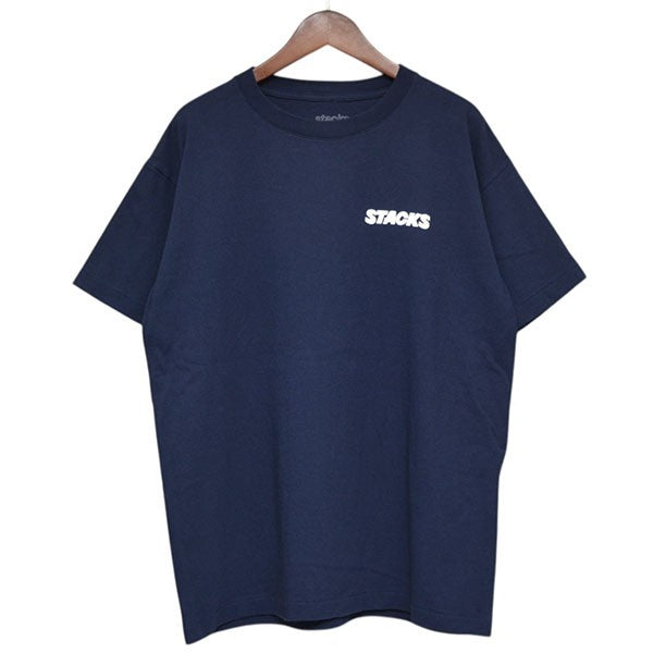 stacks bookstore Hands Tee プリントTシャツ 古着・中古-2枚目のアイテム画像