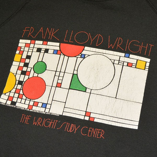 VINTAGE FRANK LLOYD WRIGHT THE WRIGHT STUDY CENTER クルーネックスウェット トレーナー 古着・中古-4枚目のアイテム画像