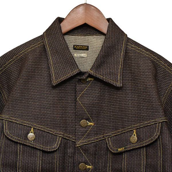 KAPITAL Century Denim No5 Westerner Jacket Regular 刺し子ウエスタンデニムジャケット KAP-74A 古着・中古-3枚目のアイテム画像