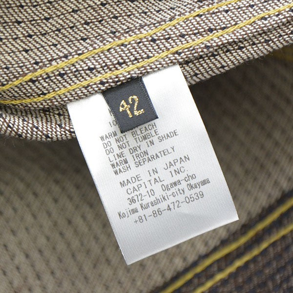 KAPITAL Century Denim No5 Westerner Jacket Regular 刺し子ウエスタンデニムジャケット KAP-74A 古着・中古-7枚目のアイテム画像