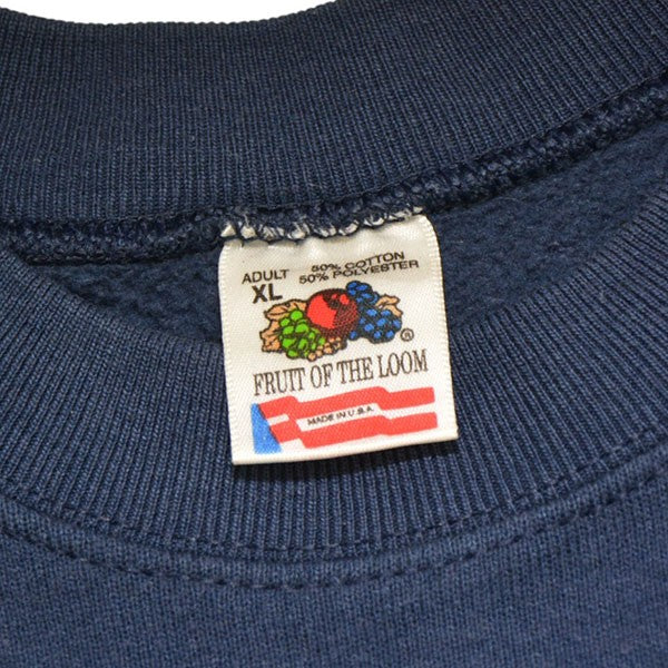 FRUIT OF THE LOOM 1990年代 Vintage FRANKLIN SERVICE UNIT プリントスウェット トレーナー 古着・中古-6枚目のアイテム画像