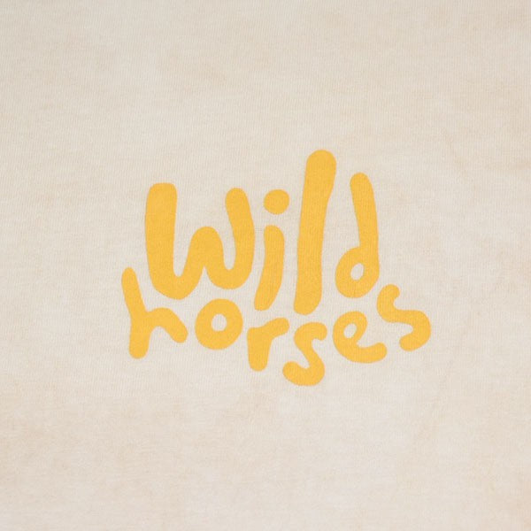 wild horses コーヒー染めプリントTシャツ 古着・中古-4枚目のアイテム画像