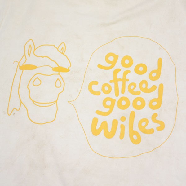 wild horses コーヒー染めプリントTシャツ 古着・中古-5枚目のアイテム画像