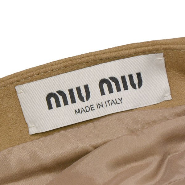 MIU MIU 2025AW スエードバンダナトップ スウェードチューブトップ MPT296 古着・中古-6枚目のアイテム画像