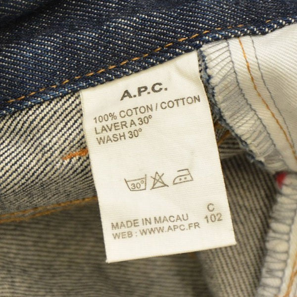 A．P．C． NEW STANDARD JEAN CLASSIQUE デニムパンツ 古着・中古-8枚目のアイテム画像