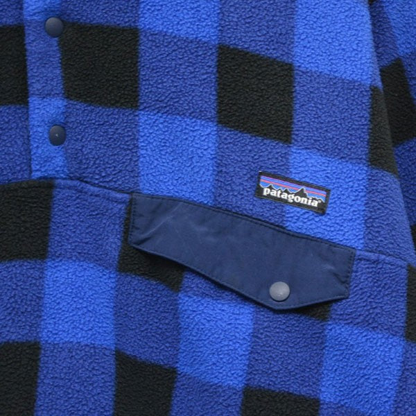 2014年製　バッファローチェック シンチラ スナップT　プルオーバーフリースジャケット　ブルゾン　25880