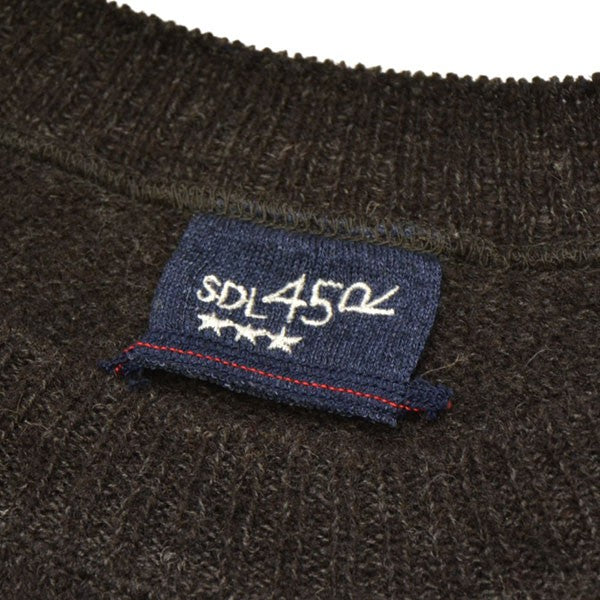 45R シェットランド縮絨の908セーター クルーネックニット 80980413 古着・中古-4枚目のアイテム画像