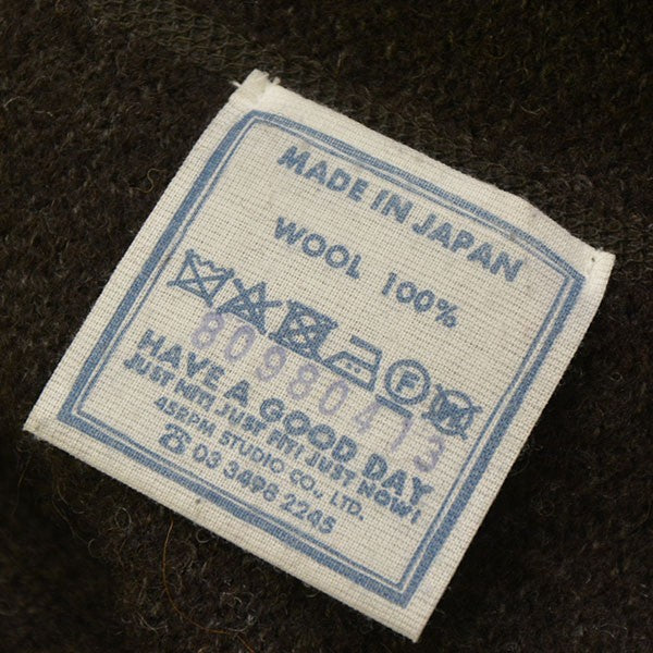 45R シェットランド縮絨の908セーター クルーネックニット 80980413 古着・中古-5枚目のアイテム画像