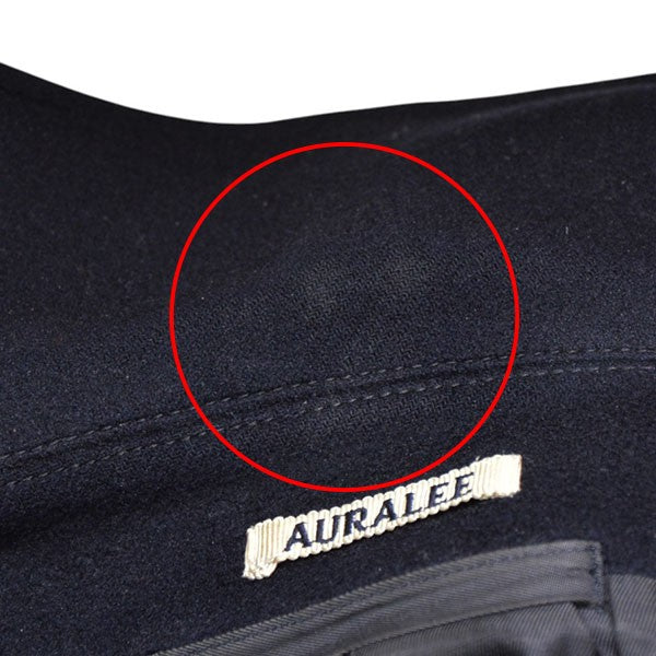 2018AW　BEAVER MELTON P-COAT　メルトンピーコート　A8AC01BM