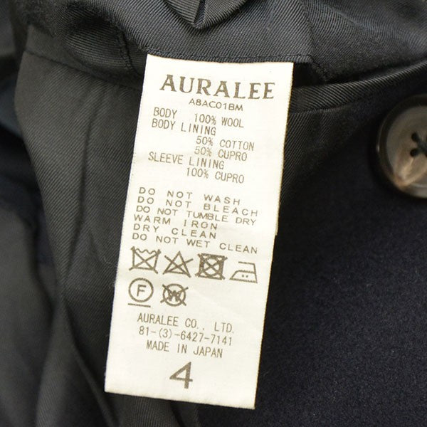 2018AW　BEAVER MELTON P-COAT　メルトンピーコート　A8AC01BM