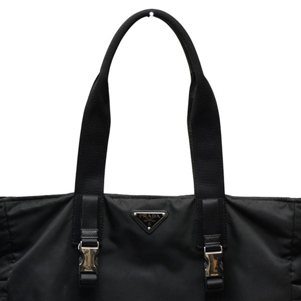 PRADA(プラダ) TESSUTO MONTAGN TOTE 三角ロゴプレートトートバッグ