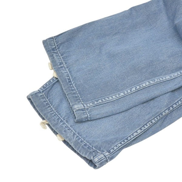 モンプデニムの908ベイカーパンツ（淡）　ワイドデニムパンツ　ジーンズ　50360022