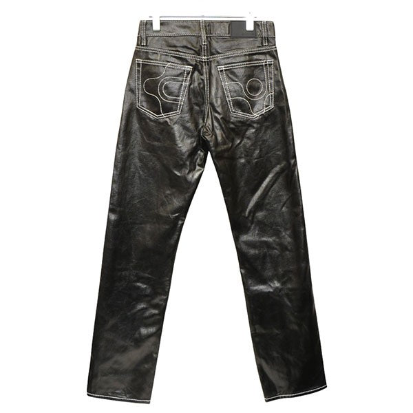 Eytys ORION TAR PANTS コーティングデニムパンツ ブラックジーンズパンツ A307006 古着・中古-2枚目のアイテム画像