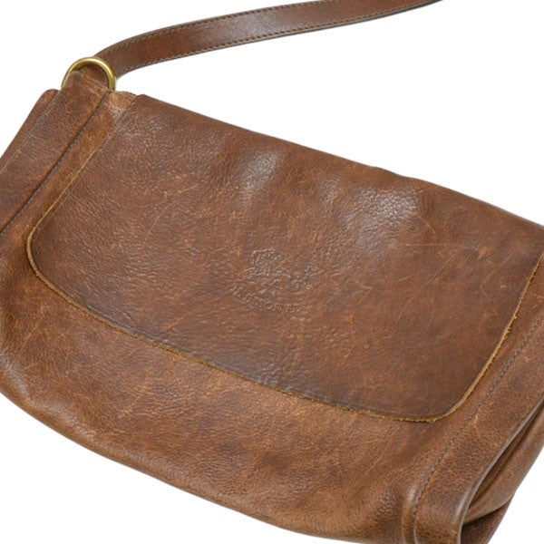 レザーフラップショルダーバッグ　サコッシュショルダーバッグ