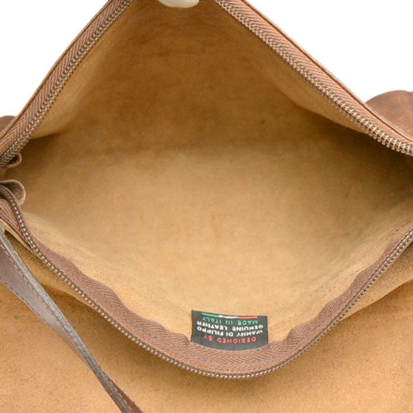 レザーフラップショルダーバッグ　サコッシュショルダーバッグ