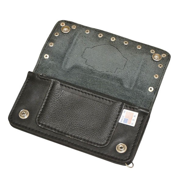 バイカーズウォレット　レザーロングウォレット