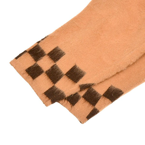 2021SS　Brushed Checkerboard Cardigan　チェック柄カーディガン