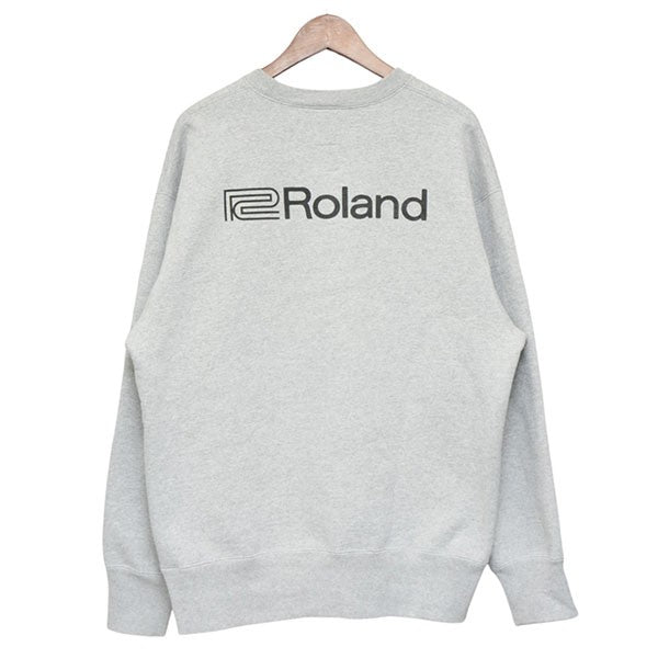 2022AW　L S C-NECK SWEAT LAURENCE　ロゴプリントクルーネックスウェット