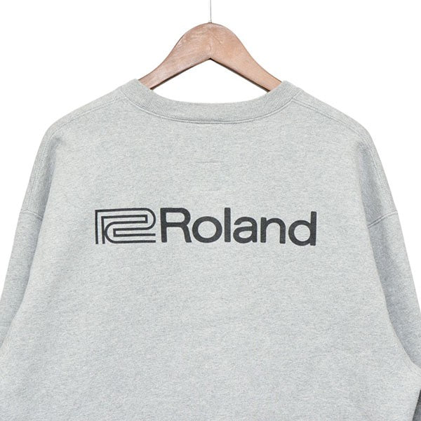 2022AW　L S C-NECK SWEAT LAURENCE　ロゴプリントクルーネックスウェット