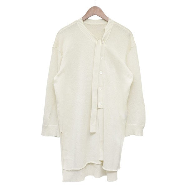 2025SS　BUTTONED DRAPE KNIT　プルオーバーニット　セーター　IM51KN790